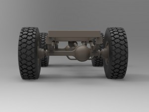 Chassis 4x4 3D Модель