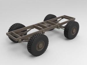 Chassis 4x4 3D Модель