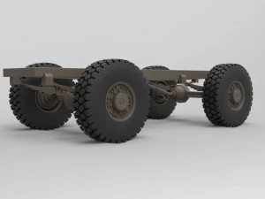 Chassis 4x4 3D Model
