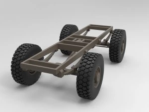 Chassis 4x4 3D Model