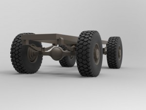 Chassis 4x4 3D Модель