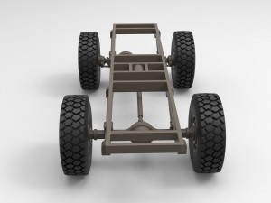 Chassis 4x4 3D Модель
