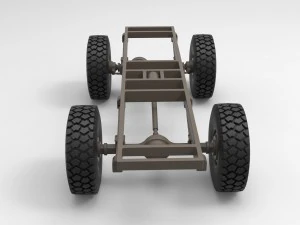 Chassis 4x4 3D Model