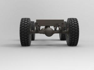 Chassis 4x4 3D Модель
