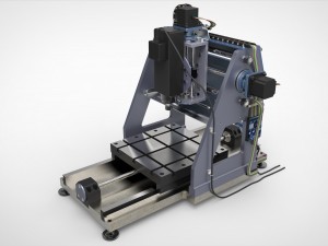 Cnc machine 3D 模型