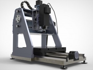 Cnc machine 3D Model