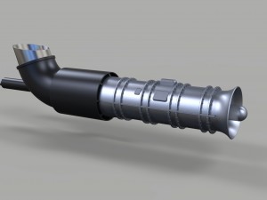 Jet engine 3 3D Model