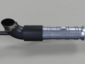 Jet engine 3 3D Model