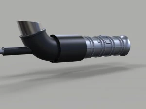 Jet engine 3 3D Model