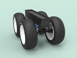 Chassis for monster truck 3D Модель