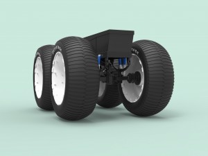 Chassis for monster truck 3D Модель