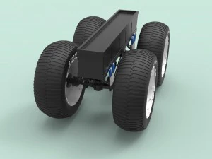 Chassis for monster truck 3D Model