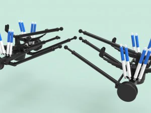 Chassis for monster truck 3D Model