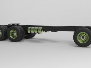 Chassis for truck Modelo 3D