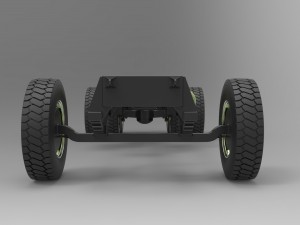 Chassis for truck Modelo 3D