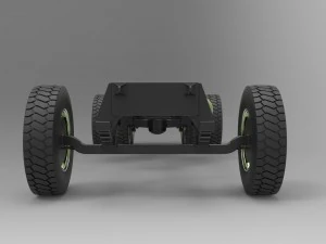 Chassis for truck 3D Model