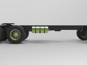 Chassis for truck Modelo 3D