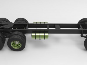 Chassis for truck Modelo 3D