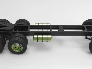 Chassis for truck 3D Model