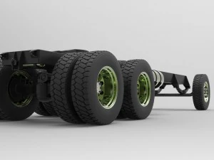 Chassis for truck 3D Model