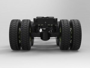 Chassis for truck Modelo 3D