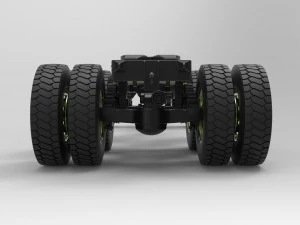 Chassis for truck 3D Model