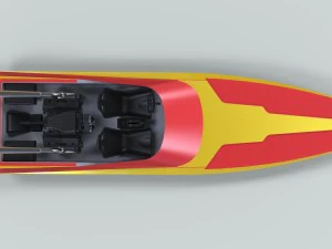 Motorboat 3D Model