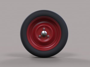 Wheel of scooter Modelo 3D