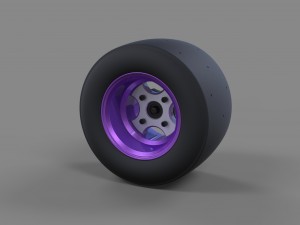 Sport wheel 2 Model 3D