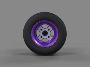 Sport wheel 2 3D Model