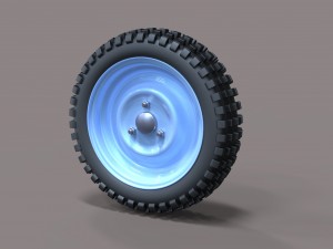 Offroad wheel 24 3D Model