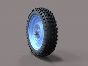 Offroad wheel 24 3D Model
