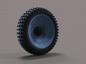 Offroad wheel 24 3D Model