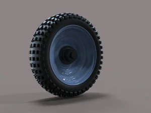 Offroad wheel 24 3D Model