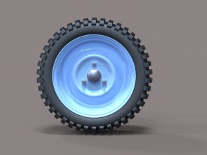 Offroad wheel 24 3D Model