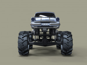 Monster truck 3D मॉडल