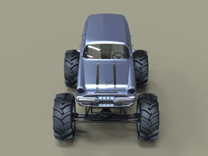 Monster truck 3D मॉडल