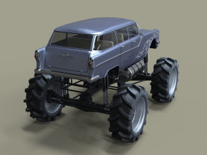 Monster truck 3D मॉडल
