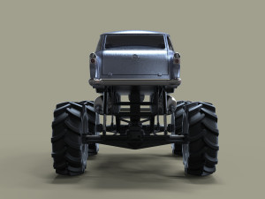 Monster truck 3D मॉडल