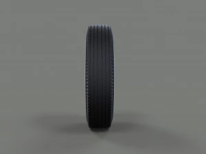 Wheel from retro car 3D Model