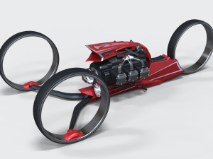 Trike concept 2 3D Model