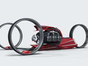 Trike concept 2 3D 모델
