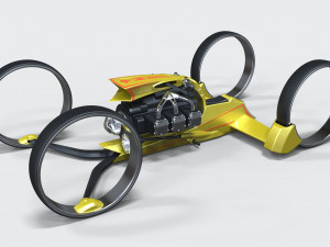 Quad bike concept 3Dモデル