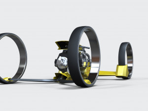 Quad bike concept 3D Модель