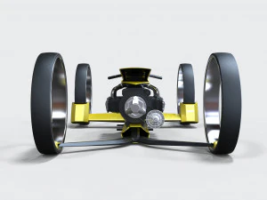 Quad bike concept 3D Model