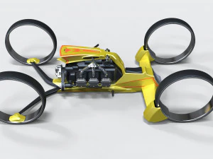 Quad bike concept 3D Model