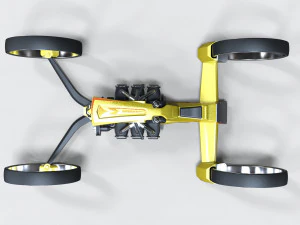 Quad bike concept 3D Model