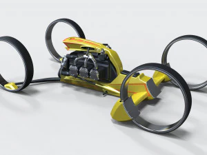 Quad bike concept 3D Model
