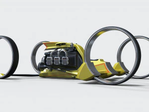 Quad bike concept 3D Model