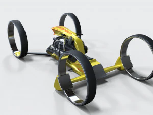 Quad bike concept 3D Model
